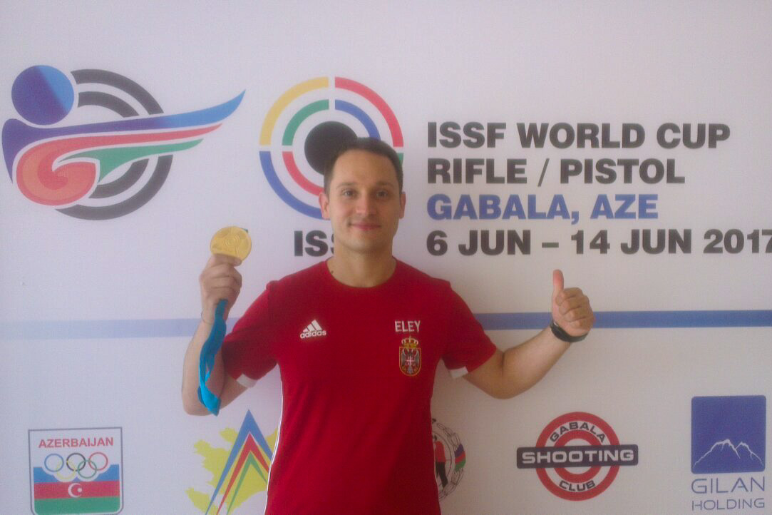 Stefanović osvojio zlato uz svetski rekord na Svetskom kupu u Gabali